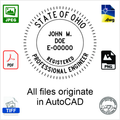 Ohio Engineer Electronic Stamp
