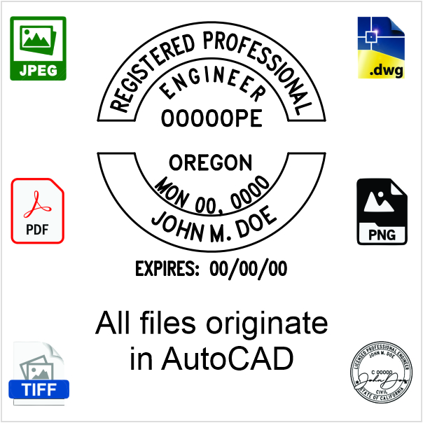 Oregon Engineer Electronic Stamp - Image 5