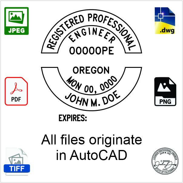 Oregon Engineer Electronic Stamp - Image 4
