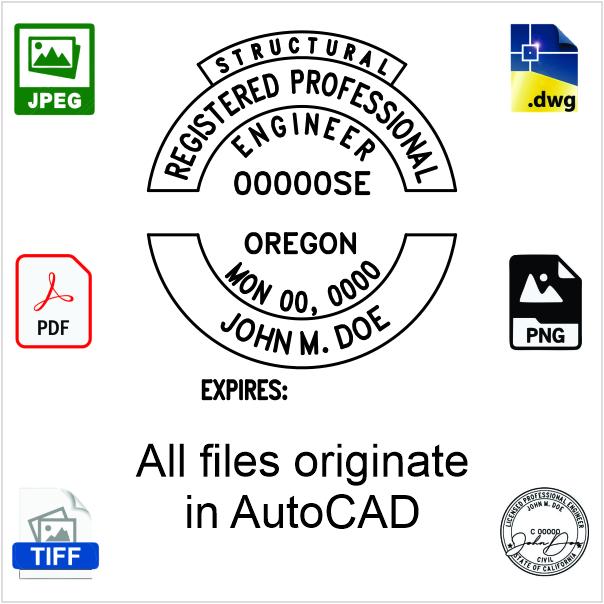 Oregon Engineer Electronic Stamp - Image 3