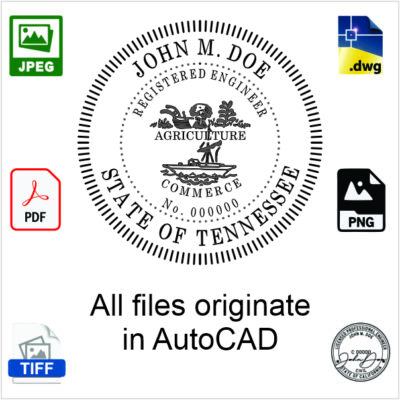 Tennessee Engineer Electronic Stamp