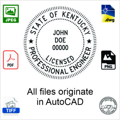 Kentucky Engineer Electronic Stamp