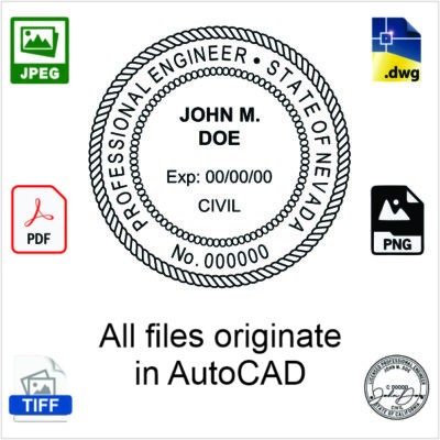 Nevada Engineer Electronic Stamp