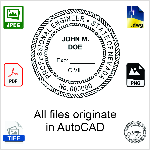 Nevada Engineer Electronic Stamp - Image 3